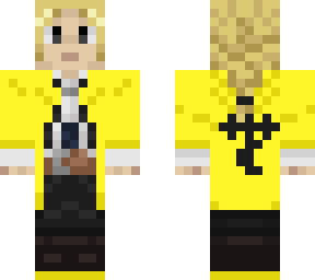 yellow robe