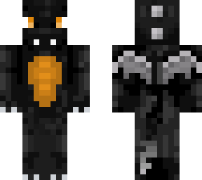 black golden dragon