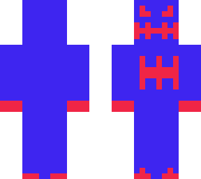 blue/red scream