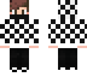 checkered hoodie boy