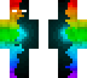 corrupted rainbow god steve
