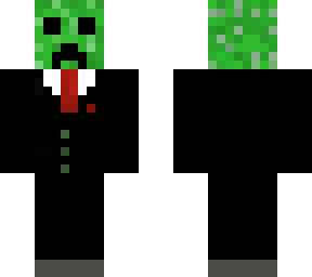 creaper in a suit