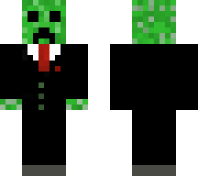 creaper in a suit