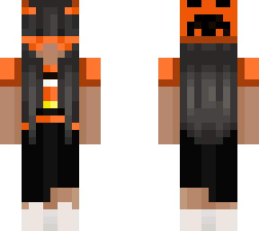 halloween orange egirl