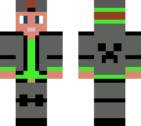 hoddie and green t-shirt boy