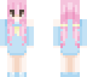 kat . pink pigtails