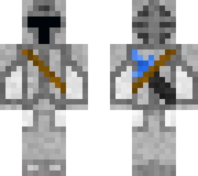 knight with an obsidian sword