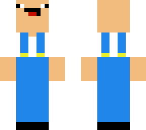 noob with overalls