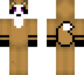 panda in eevee costume