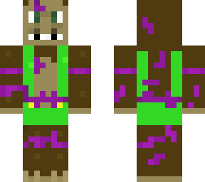 purple guy in chesttrap