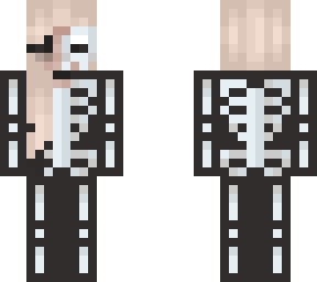 skeleton girl
