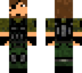 beared one eye soldier