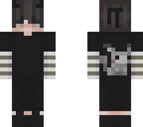 black and white