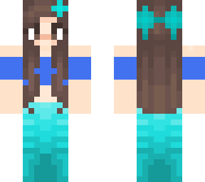 blue mermaid