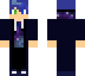 jackson's galaxy hoodie and blue coat