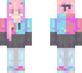 paradise (female/long hair ver) . full skin