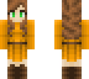 pumpkin dress