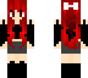 red and black skintober day 27!