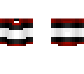 red black and white sweater - ob