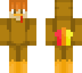 redhead turkey onesie