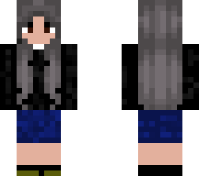 black haired girl