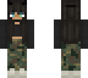 camo girl