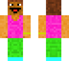 cazual half black man