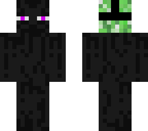 Creeper with Enderman suit | Minecraft Skin