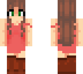 female with eyes