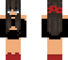 girl in black