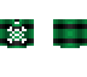 green and black snowflake christmas sweater - ob