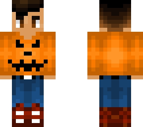 jack-o'-lantern sweater