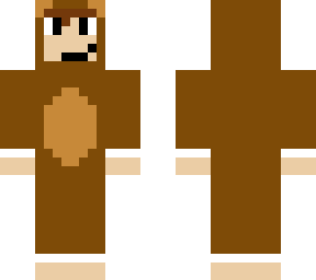 person in a monkey onesie