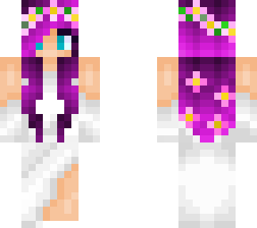 purple haired princess
