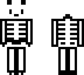 skeleton wolf- skintober day 28