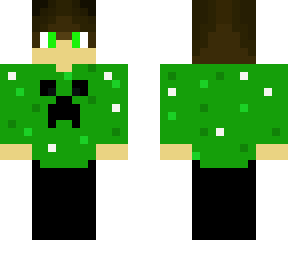 boy with creeper shirt