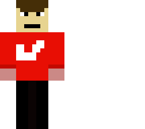 red nike skin (really bad)