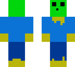 slime zombie head