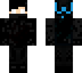 black nf me skin
