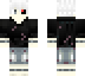 Скин гуля. Скин канеки 64x64. Скины майнкрафт токийский. Скин канеки кен 64 32. Скин канеки в майнкрафте.