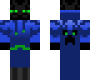 blue hoodie enderman