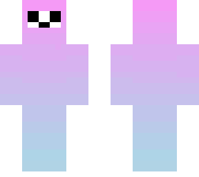 blue to pink gradient suit