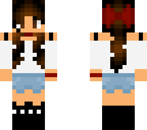 cute girl with brown hair