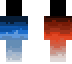 different color ombre