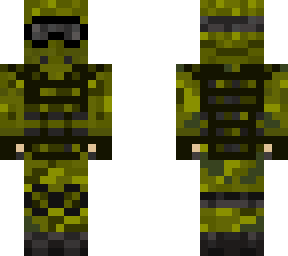 woodland soldier w/goggles (3px/slim)