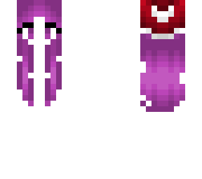 christmas - neon pink hair - santa hat base