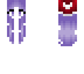 christmas - pastel purple hair - santa hat base