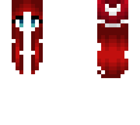 christmas - ruby red hair - santa hat base