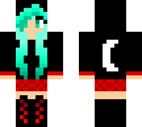 girl with moon hoodie