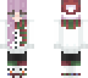 my christmas skin!